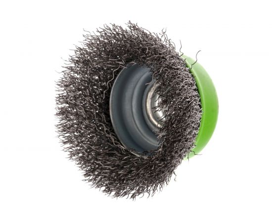 Щетка чашка (65 мм; М14; витая проволока 0.3 мм) для УШМ СИБРТЕХ 746037 – изображение 4