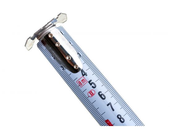 Рулетка GROSS Experte, 8 м x 27 мм, двухкомпонентный корпус, магнит, двухсторонняя разметка, нейлон 32576 – изображение 5