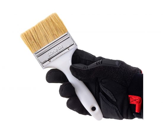 Плоская кисть KORVUS Хобби 75 мм, смешанная щетина 0102030 – изображение 5