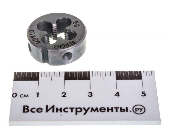 Метрическая плашка М8х1,0мм Berger BG BG1005 – изображение 5