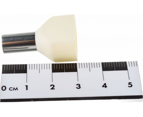 Наконечник НШвИ 2 АБК-СИЛА ТЕ-1614 -16мм2 белый 100шт 1900509 – изображение 5