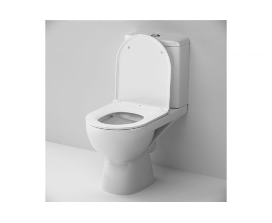 Унитаз-компакт с сиденьем микролифт AM.PM Gem FlashClean C908600SC – изображение 5