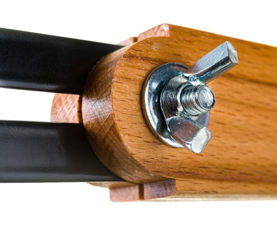 Деревянная малка PINIE 350 мм со стальной пластиной 40-7 – изображение 6