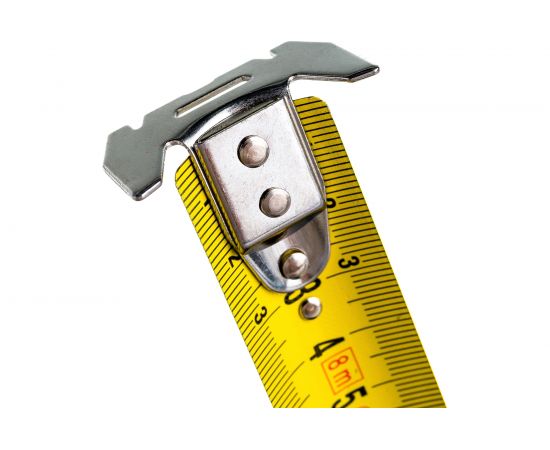 Рулетка GROSS Experte, 8 м x 27 мм, двухкомпонентный корпус, магнит, двухсторонняя разметка, нейлон 32576 – изображение 6