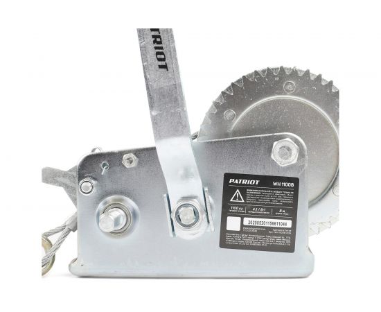 Ручная барабанная лебедка PATRIOT WH 1100B 770000040 – изображение 7