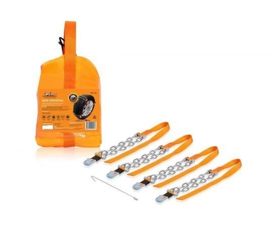 Цепи-браслеты противоскольжения Airline для лег.авто колёса 165-205 мм, к-т 4 шт. ACB-P-02 