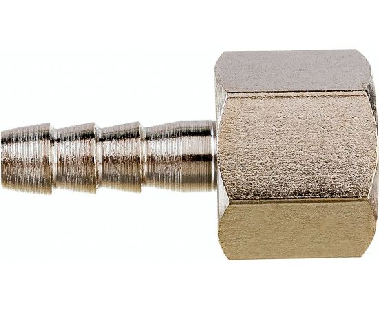 Штуцер елочка 6 мм - внутренняя резьба 1/4" Pegas pneumatic 4005 
