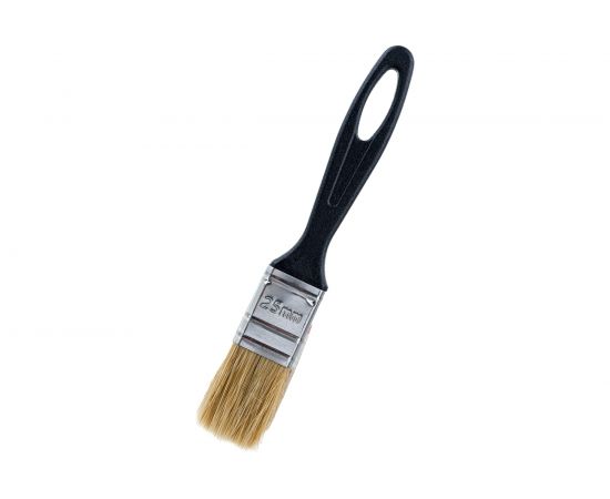 Флейцевая кисть АКОР КФ Евро 25 мм, толщина 8 мм натуральная щетина 4607044330320 