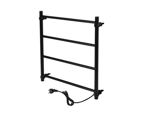 Электрический полотенцесушитель Тера ""Электра"" 500x600, черный ПСН-35-11 