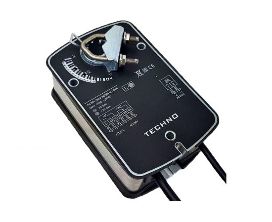 Электропривод воздушной заслонки с пружиной SC-05DN/230V 5Nm, ON/OFF, 230AC TECHNO 210500 
