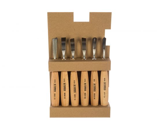 Набор из 6 резцов в картонной коробке NAREX Standart 894710 