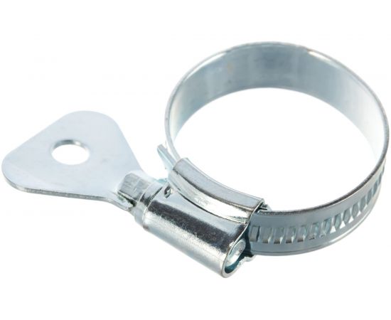 Металлические, червячные хомуты СИБРТЕХ 25-38мм, ширина 12мм, W1, с металлическим ключом, 2шт 476527 