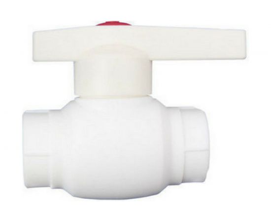 Шаровой полипропиленовый кран MeerPlast PPRC Ду32 Ру25 под приварку 031120210000045575 