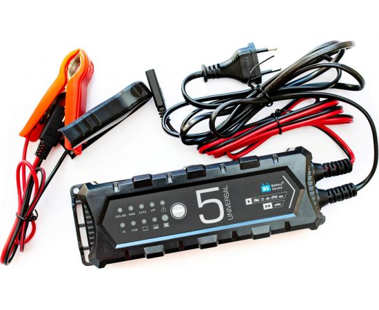 Зарядное устройство Battery Service Universal 5 12В, 1А/4,5А BS-C5 