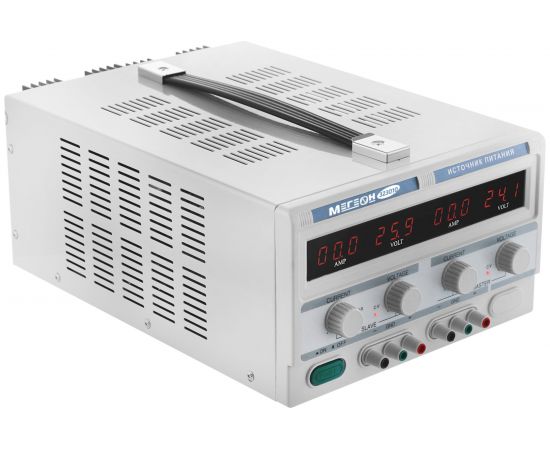 Двухканальный источник питания МЕГЕОН 323010 