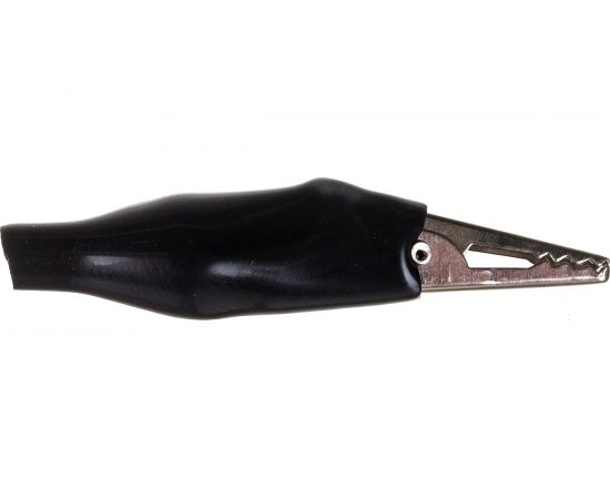 Зажим ОНЛАЙТ OAC-5A-40-B25 крокодил черный 5А упаковка 25шт 80871 