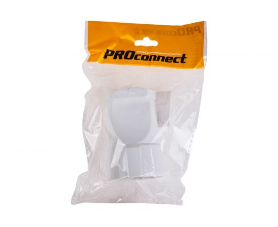 Переносная розетка PROconnect с/з белая 16 А 11-8538 – изображение 2