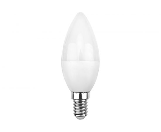 Светодиодная лампа REXANT Свеча CN 7,5 Вт E14 6500 K холодный свет 604-019 – изображение 2