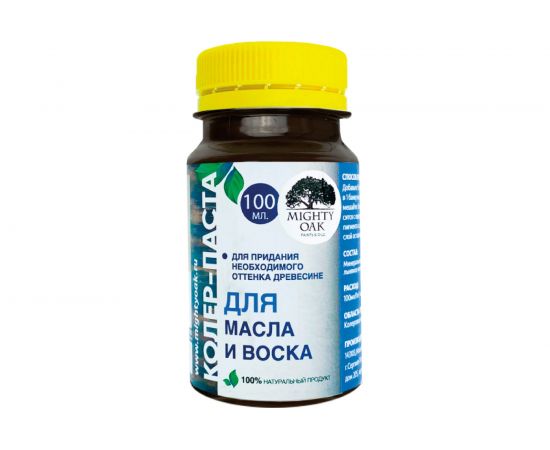 Колер-паста для масла и воска Mighty Oak К-71 (черешня; 100 мл) MO130 – изображение 2