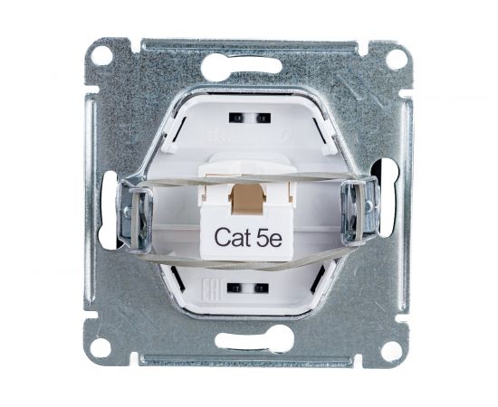 Компьютерная розетка Schneider Electric GLOSSA RJ45 категория 5E АНТРАЦИТ GSL000781K – изображение 2