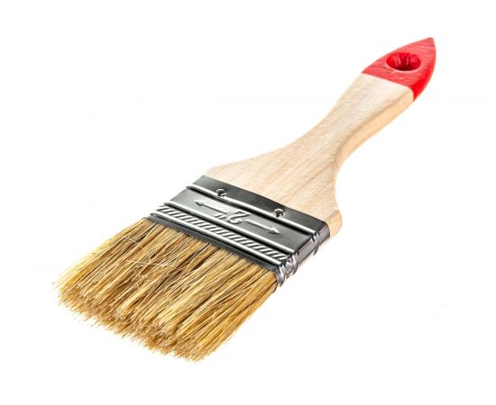 Флейцевая кисть АКОР Столичная КФ 50 мм, толщина 10 мм натуральная щетина 4607044331174 – изображение 2