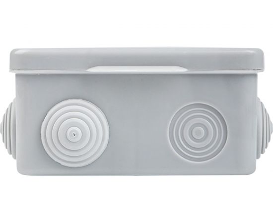 Распаячная коробка EKF, КМР-030-031 с крышкой, наружная, 7 мембранных вводов, IP54 розничный стикер plc-kmr-030-031-r – изображение 2