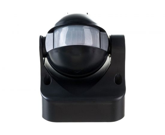 ИК датчик движения EKF, настенный 1200Вт 180гр до 12м IP44 MS-39b черный PROxima dd-ms-39b – изображение 2