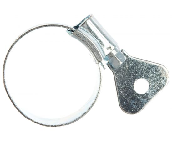 Металлические, червячные хомуты СИБРТЕХ 25-38мм, ширина 12мм, W1, с металлическим ключом, 2шт 476527 – изображение 2