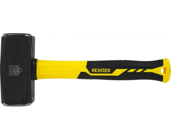 Кованая кувалда Berger BG 2000 г., фиберглассовая рукоятка BG1518 – изображение 2