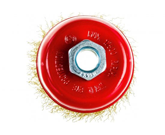 Кордщетка чашеобразная (90 мм; М14) для МШУ REDVERG 6623607 – изображение 3