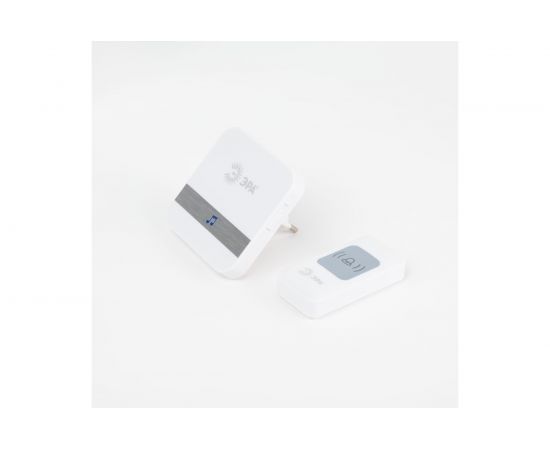 Дверной звонок ЭРА C95 беспроводной, от сети, белый, 52 мелодии Б0054088 – изображение 3