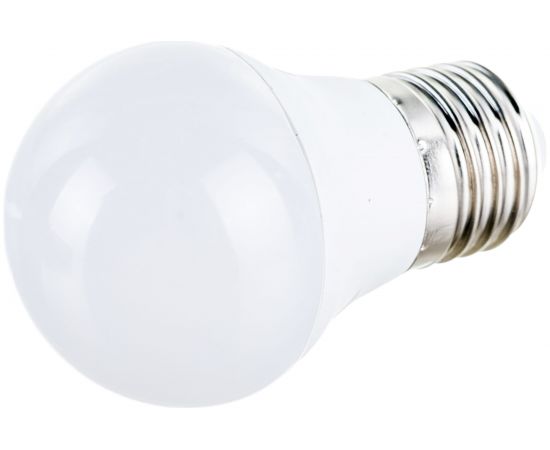 Лампа IEK LED G45 шар 7Вт 230В 4000К E27 3шт/упак LLE-G45-07-230-40-E27-3 – изображение 3