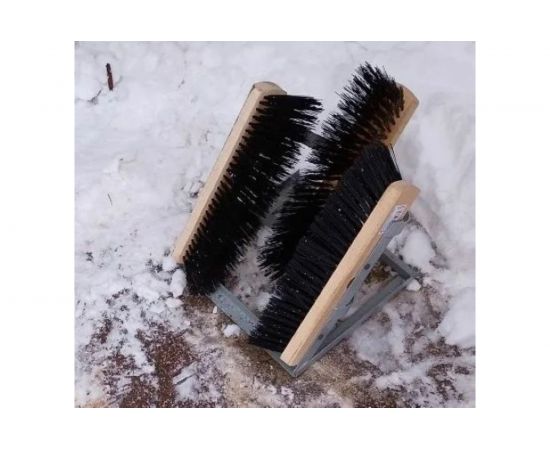 Приспособление для чистки обуви Петромаш с 3-мя щётками 61679 – изображение 3