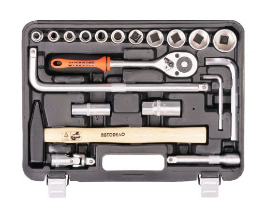 Набор инструмента Автоdело 1/2" DR 33 предмета 39933 14271 – изображение 4