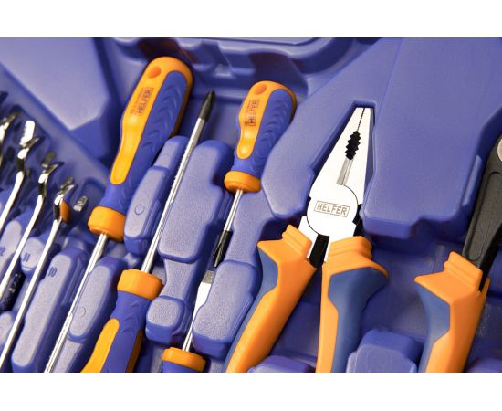 Набор инструмента HELFER 1/2Dr и 1/4Dr 72 предмета HF000014 – изображение 4