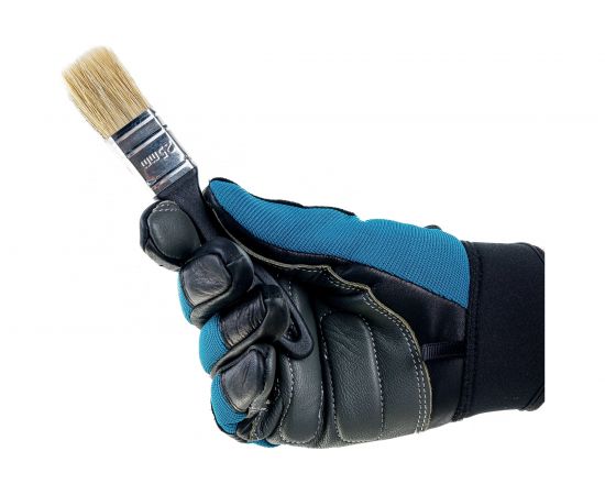 Флейцевая кисть АКОР КФ Евро 25 мм, толщина 8 мм натуральная щетина 4607044330320 – изображение 4