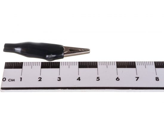 Зажим ОНЛАЙТ OAC-5A-40-B25 крокодил черный 5А упаковка 25шт 80871 – изображение 4