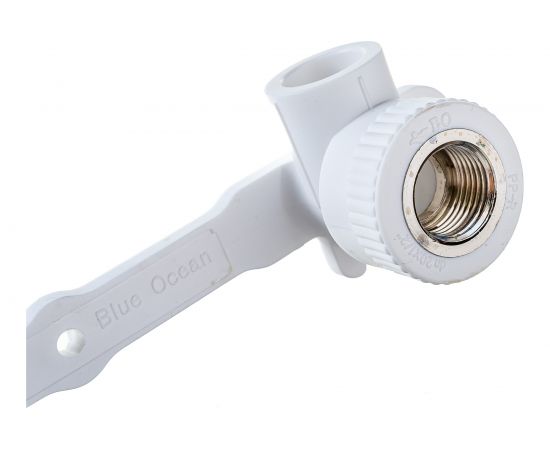 Водорозетки на планке Blue Ocean двойная ВР- 20х1/2 PPRF/ITWMD90E(W)-20х1/2" – изображение 5