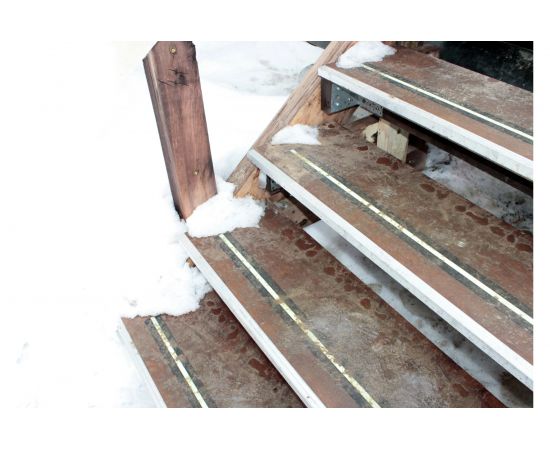 Ступень с алюминиевым кантом Lucky Guy 1200x300 мм, влагостойкая фанера 030 01 1200300 БФ – изображение 5