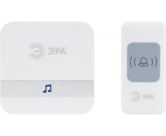 Дверной звонок ЭРА C95 беспроводной, от сети, белый, 52 мелодии Б0054088 – изображение 6