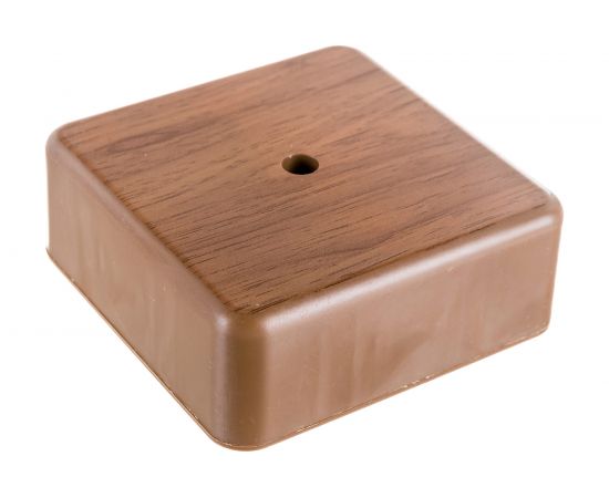 Распаячная коробка IEK КМ для о/п 75x75x28мм дуб UKO10-075-075-028-K24-E 