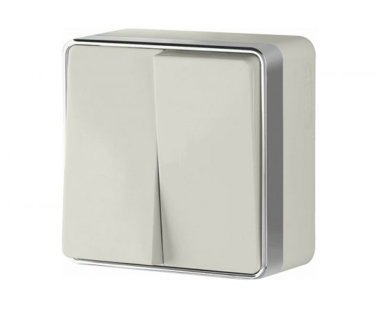 Выключатель WERKEL W5020003 двухклавишный Gallant слоновая кость a051562 