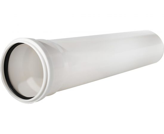 Труба для внутренней канализации ДИГОР ЛЮКС диаметр 110 мм, L-1000 мм, толщина стенки 3.5 SIPI110S35L1000HT 