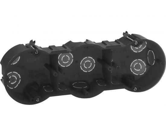 3-х местная установочная коробка ЭРА КУП 212х70х45 мм, для полых стен, IP20 45/720 Б0051422 