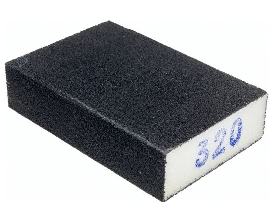 Губка абразивная (100х70х25 мм; Р320) BOHRER 525172320 
