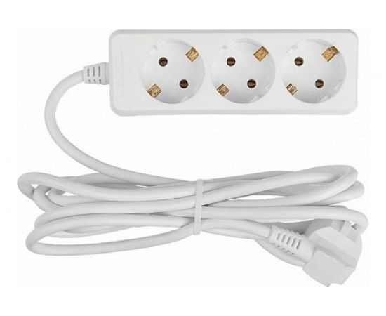 Бытовой удлинитель General Lighting Systems GES-16-3x100-3-15m16А3x1мм2 3места 1.5 м с заземлением, без выключателя 470035 