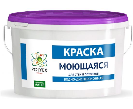 Моющаяся краска POLYEX (14 кг; 1 шт) УТ-00006927 