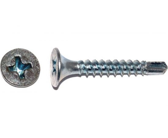 Саморез КРЕП-КОМП потайн. сверло цинк 3,5х50, 40 шт. спц50мф 