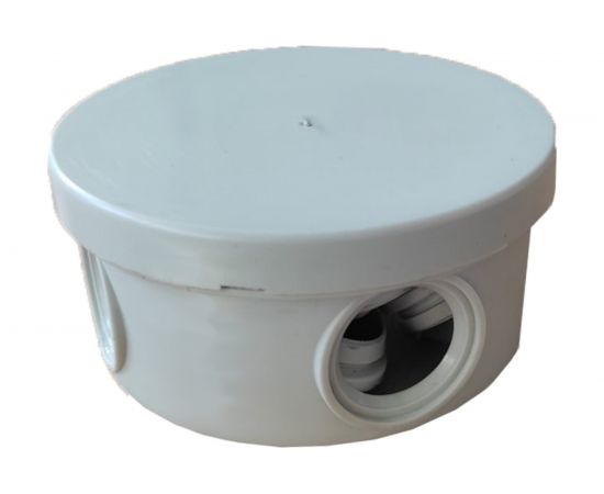 Распаячная коробка УРАЛ ПАК для открытой проводки 85х40 с гермовводами, 4 входа IP54 КО-51007085-120 