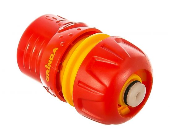 Соединитель пластмассовый 3/4" c автостопом и запирающим механизмом Grinda 8-426332 – изображение 2
